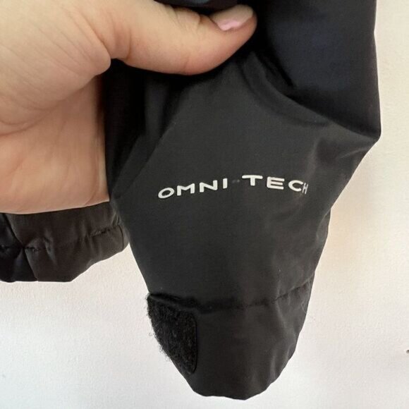 Columbia Tipton Peak Black Omni Heat Hooded Winter Coat - Picture 7 of 11